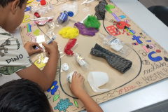 Taller infantil de "La petjada plástica" juliol 2025-2